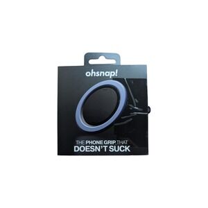 Gg1-U OhSnap Magnetic Ultra Thin Grip & Stand Magsafe Charge-thru Insomnia Blue
